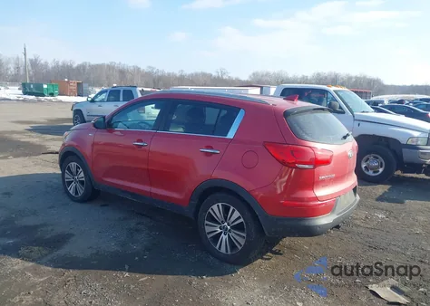 2014 Kia Sportage Ex z USA, uszkodzony, nr VIN KNDPCCAC3E7603071